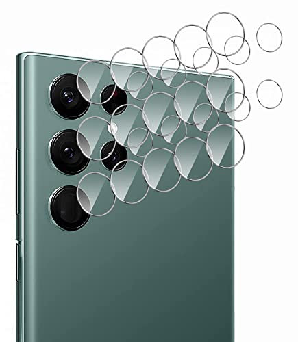 GIOPUEY Kamera Schutzfolie Kompatibel mit Samsung Galaxy S22 Ultra, [5 Stück] Ultra Dünnes Kamera Glas Schutzfolie [Kratzfest][High Definition]