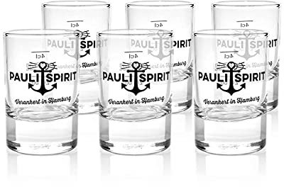 Pauli Spirit Shotglas (6 Stück)