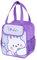 Bolsa de almuerzo Kawaii para niñas, bonita lonchera aislada japonesa, estética de dibujos animados, bolsa de almuerzo Bento (morado)
