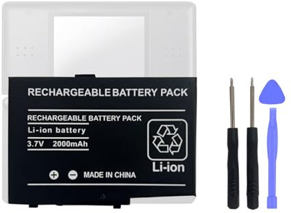 HIGHAKKU Batteria di ricambio USG-001 USG-003 compatibile con Nin-tendo DS Lite