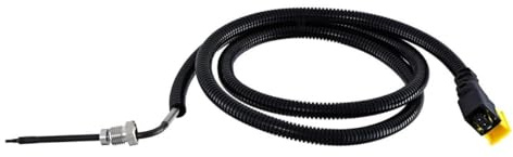 HELLA 6PT 358 181-991 Sensor, exhaust gas temperature - 2-pin connector - Bolted - Cable: 1225mm