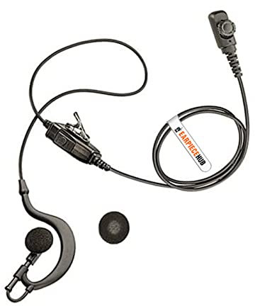 G-Form Headset mit integriertem PTT-Mikrofon für Hytera HYT Zwei-Wege-Radio PD700, PD702, PD705, PD780, PD782, PD785, PT580H, PT-580