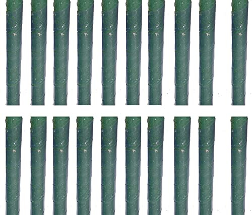 20 x Stamm-Schutz transparent 90cm hoch für Jungpflanzen bis Ø3,5cm Stamm als Wild-Verbiss Fraßschäden Baumschutz- Rindenschutz