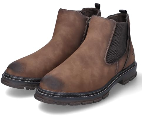 Tom Tailor Herren 4280350008 Stiefelette, Whisky, 43 EU