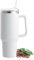 VBLL 40 oz (1,18 L) Kaffeebecher to Go Doppelwandiger Edelstahl‑Thermobecher Auslaufsicherer Tumbler mit Griff, Strohhalm & Deckel Passt in Auto‑Cupholder BPA‑frei, hält Getränke kalt 12 h/heiß 6 h