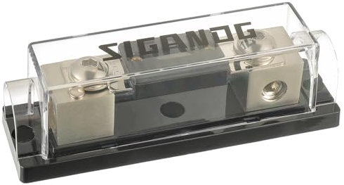 SIGANDG 0/2/4 Gauge AWG Inline ANL Portafusibile con 200A Amp Fuse
