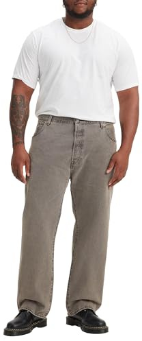 Levi's Herren 501 Original Fit Big & Tall Regular OR Straight, Walk Down Broad, 46W / 32L