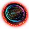 IEEILULU Leuchtende Frisbee, Ultimate Frisbee LED, Leuchtende Flugscheibe mit 49 LED-Lichter, Wiederverwendbar, LED Frisbee Disc Spaßsport für Kinder Erwachsene Rasenstrand im Freien (Red)