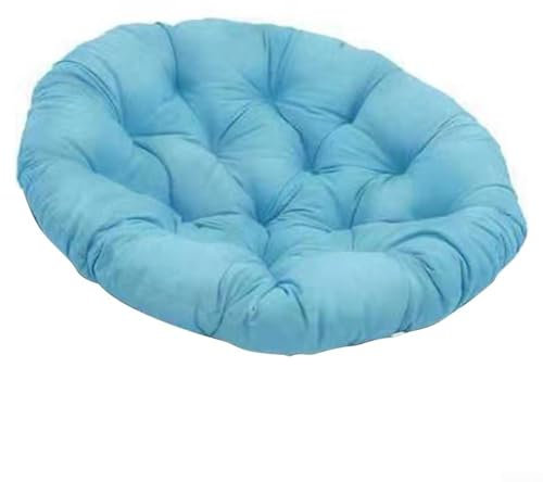 Coussin de panier suspendu avec œuf - Coussin de chaise en rotin - Coussin de siège suspendu pour jardin extérieur et intérieur - 40 x 40 cm (d)