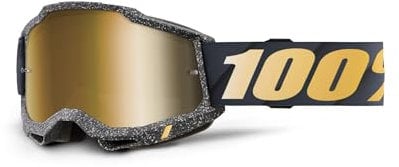 100% Accuri 2 MX Offroad Brille Risland w/True Gold Mirror Lens