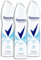 3 er Pack Rexona Anti-Transpirant Deospray Cotton Dry 3 x 150 ml