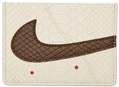 Nike Icon Air Force 1 Card Wallet Portefeuilles Cartes Crédit Permis Cartes Ivory Skin, ivoire (ral 1013), Adulto, Streetwear
