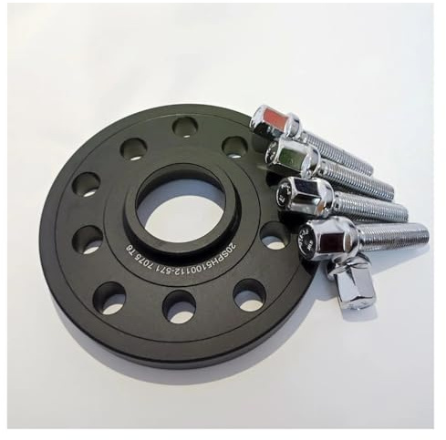 APKOKGNPNC Spurverbreiterung Für CC Für Golf Für Polo Für Tiguan Auto Spurverbreiterungen Erweitern 5x100 5x112 15mm 20mm CB: 57.1 Aluminium Adapter Separadores Rad Distanzscheiben(1 piece 15mm)
