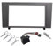 sound-way Kit Montaje Autoradio, Marco 2 DIN Radio para Coche, Adaptador Compatible con Ford Mondeo MK3 (B4Y/B5Y/BWY) 05/2002-2007