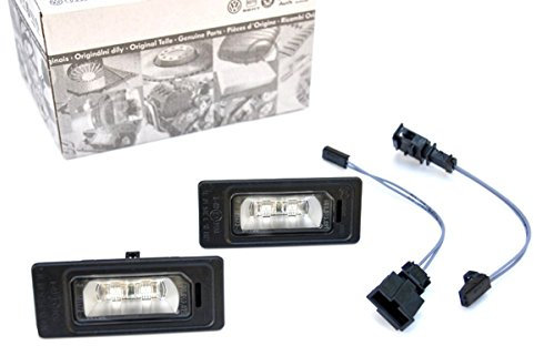 Original Audi LED Kennzeichenleuchten Nachrüstsatz A3 A4 A5 Kennzeichenbeleuchtung 4G0943021