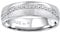 SILVEGO Damen Ehering Silber 925 mit Zirkonia GLAMIS