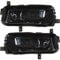 QR-Parts 19267677 Nebelscheinwerfer Set H11 für Model Transporter Multivan Bus T6 Bj. 15->> schwarz