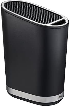 GEFU Smartline Messerblock Schwarz/Silber Einheitsgröße