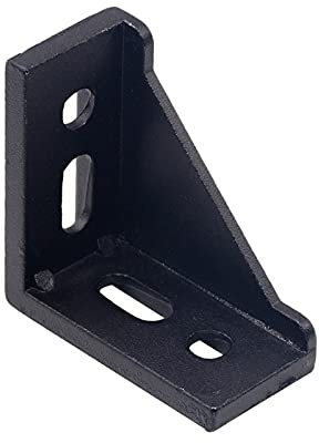 xcbdf Stabile Raccordi angolari in Alluminio 2020 raccordi Angolo Angolo connettore Angolo 2028 3030 4040 Profilo in Alluminio Colore Nero CNC. Router. Elevata Durata (Color : 10pcs 3030)