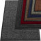 TrendMakers Grey/Black Durable Rubber Door Mat, Front Waterproof Floor mat, Low Profile, Heavy Duty Welcome Doormat Indoor/Outdoor, Rug Mats Entrance, Kitchen, Non Slip Runners (40cm x 60cm)