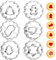 6Pcs Christmas Linzer Cookie Cutter Pastry Cutters Set, Stainless Steel Cookie Cutter Shapes, Christmas Biscuit Pastry Fondant DIY Baking Mini Linzer Cutters Gingerbread Man Bell Tree Mould for Kids