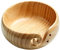 Aeelike Garn Schüssel Holz Garnschale für Wolle Garn, 16 x 7 cm Bambus-Strickschale Holz Wollabwickler Schale für Stricken Häkeln Zubehör DIY Geschenke, Handgefertigte Wollhalter Runde mit löchern