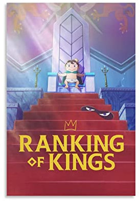 Nilynn Anime Ranking of Kings Poster Bild Kunstdruck Leinwand Gemälde Schlafzimmer Ästhetik 20 x 30 cm ungerahmt
