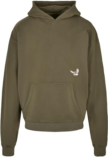 Mister Tee Unisex Kapuzenpullover K-Dot Heavy Oversize Hoody Olive M