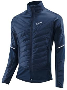 Löffler Herren Primaloft Hybrid Jacke, Dark Blue, 52