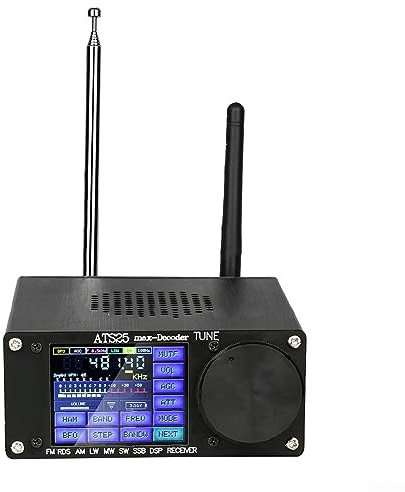 Full-Band Receiver ATS-25max-Decoder Si4732A10 Full-Ba N D Empfänger Unterstützung Vollbandempfänger CW RTTY FT8 FT4 SW MW mit Typ-C Ladekabel Datenkabel