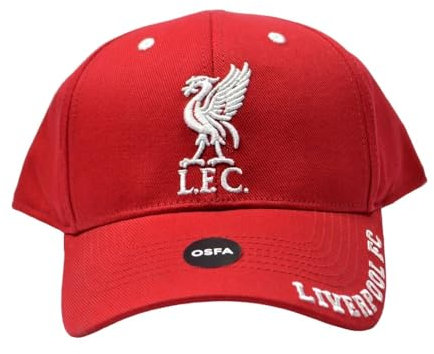 Liverpool FC Unisex Erwachsene Mass Frost Snapback Cap, Rot/Weiß, Einheitsgröße