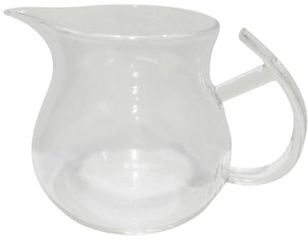 MagiDeal 250ml Mini Verre crémier pichet Transparent Lait verseur Tasse à café cafetière crémier pichet Petit Verre pichet à Lait