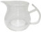 MagiDeal 250ml Mini Verre crémier pichet Transparent Lait verseur Tasse à café cafetière crémier pichet Petit Verre pichet à Lait
