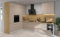 Feldmann Preiswert Wohnen L-Form Küchenzeile Avellino Küchenblock 200x330cm HETTICH Vollauszug grifflos grau - Fronten Stone Grey matt