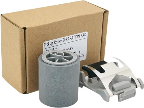 Generic TechnaCopy B12B813421 Farbscanner, kompatibel mit Epson GT-S50, GT-S55, GT-S80, GT-S85, GT-S85N, S80N, S55N, S50N Farbscanner, Papiereinzugsrolle + Trennpad, hohe Ergiebigkeit, Grau