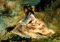 Kunstkarte Pierre Auguste Renoir Frau auf einer Wiese. Lise Tréhot