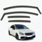 Set mit 4 Windabweisern, kompatibel mit Mercedes Benz E-Klasse W212 4-Türer Limousine/Limousine 2010 2011 2012 2013 2014 2015 2016 Modelle.