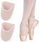 Tucnoeu Spitzenschuhe Schoner Zehenkappen für Spitzenschuhe Ballett, Zehenschutz für Ballettschuhe, Weiche Zehenpolster für Damen und Mädchen, 1 Paar, Hautfarbe(Lange)