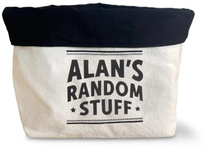 History & Heraldry Personalised Top Bloke storage pouch (Contemporary, Alan)