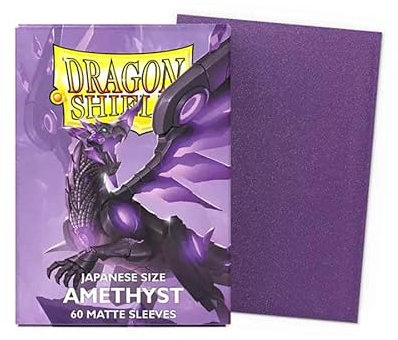 Dragon Shield AT-11160 Japanese Size Matte Amethyst (60 Sleeves)