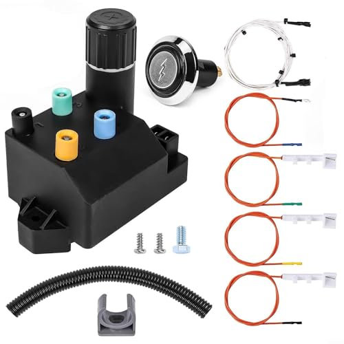 ZYNCUE 66354 Allumeur de barbecue de rechange pour barbecue à gaz Weber Genesis II 310 315 E310 SE310 S310 E315 S315 CE310 Kit céramique longue durée