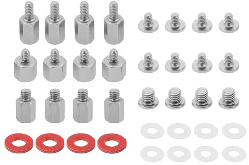 Create idea Juego de 36 Tornillos para SSD M.2 Compatible con ASUS M.2 Discos Duros