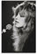 SAHEAWEBWBAE Stevie Nicks Poster, ästhetische Wandkunst, Leinwand, Vintage-Poster, dekoratives Gemälde, Wohnzimmer, Schlafzimmer, Dekoration, 30 x 45 cm, ungerahmter Stil
