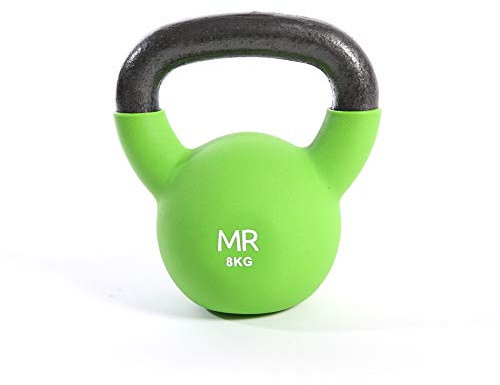 Fitandfun Kettlebell Hantel Neopren rot Home Muskeltraining - 8 kg (Code SP5029)