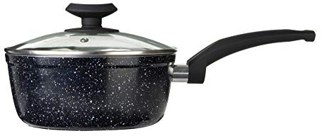 Premier Housewares Stoneflam Saucepan, Non Stick Aluminium - 20cm