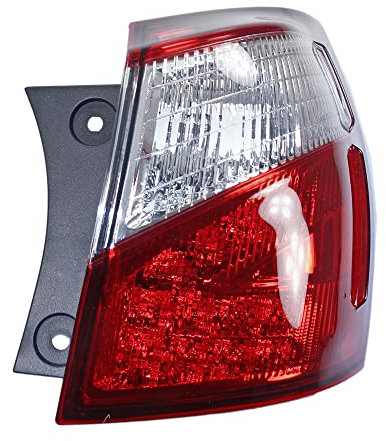 BESTPRICE 1x Heckleuchte rechts LED außen ohne Lampenträger Kompatibel mit NISSAN QASHQAI/QASHQAI +2 1 (J10, NJ10, JJ10E)