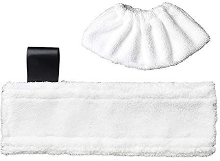 SHEAWA Panno di ricambio per scopa a vapore Karcher SC2 SC3 SC4 SC5 accessori per pulitore a vapore + panno di copertura (1 set)