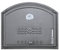 Home&Wood Pizzaofentür Premium 485x410 Backofentür aus Gusseisen + Thermometer Offentür Brotofentür/Links/