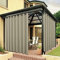 BONZER Outdoor-Vorhänge für Terrasse, wasserdicht, dick, Privatsphäre, breite Ösen, Sonnenlicht blockierend, Außenvorhänge für Veranda, Pergola, Pavillon, Deck, 1 Stück, 275 x 213 cm, Taupe
