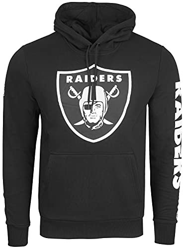 New Era NFL Fleece Hoody - Vertical Las Vegas Raiders - S